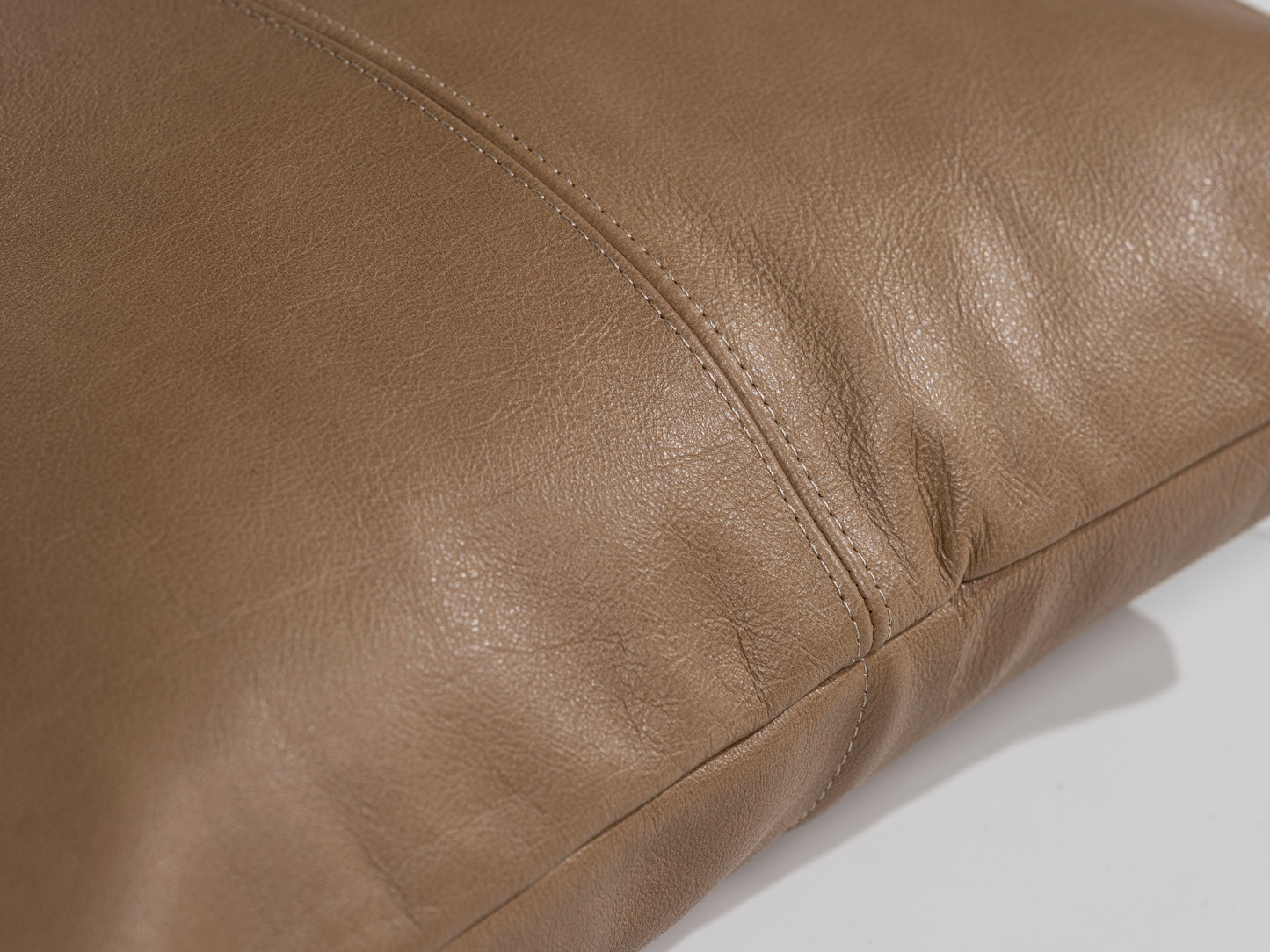 Square leather Cushion